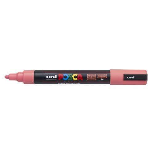 Uni Posca 5M rosa coral POSCA CENTROARTESANO