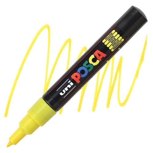 Uni posca PC1M fino 02 Amarillo POSCA CENTROARTESANO