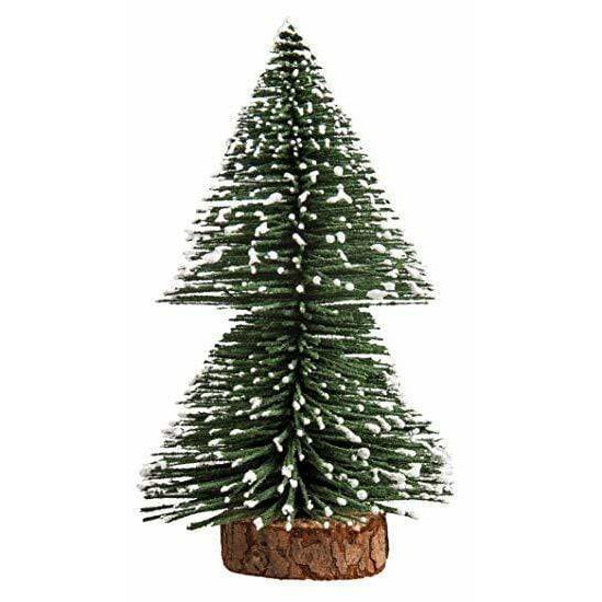 Abeto con escarcha 15cm para adornos navideños 66070000 RAYHER CENTROARTESANO