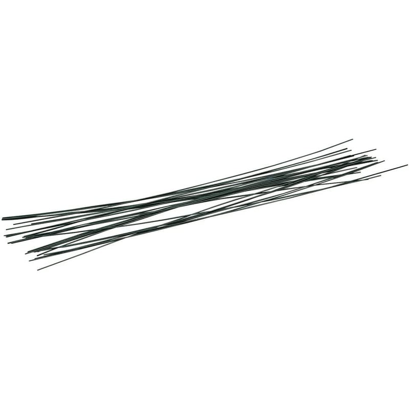 Alambre forrado verde de ,1,5mm, 30cm x10u, 2404113 RAYHER CENTROARTESANO