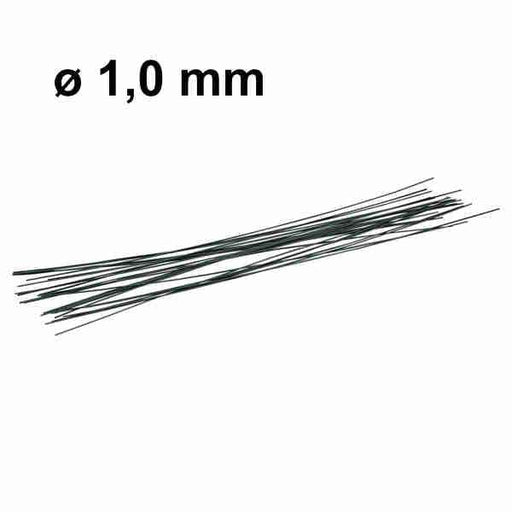 Alambre forrado verde de ,1mm, 30cm x25u, 2404513 RAYHER CENTROARTESANO