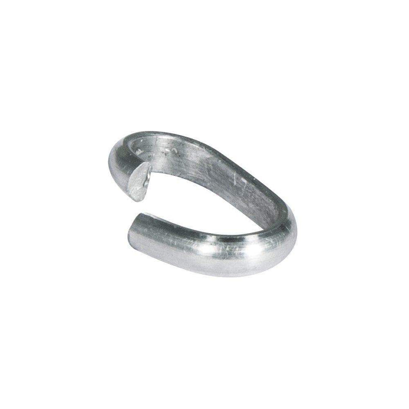 Anillas gordas platino 12x7x2mm  8u. 2267421 RAYHER CENTROARTESANO