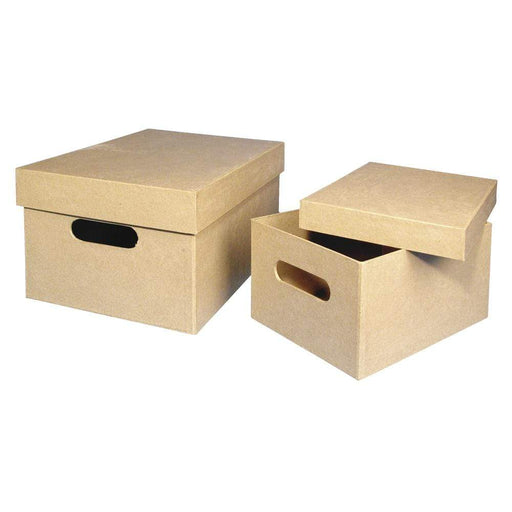 Caja de papel mache de 35x25x17.5  67201000 RAYHER CENTROARTESANO