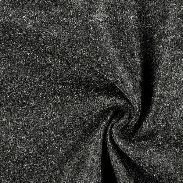 Fieltro fino 45cm ancho vendido por centimetros (venta minima 25cm) RAYHER Gris oscuro jaspeado CENTROARTESANO