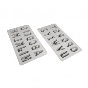 Molde de alfabeto ABC de silicona de 5cm de alto RAYHER CENTROARTESANO