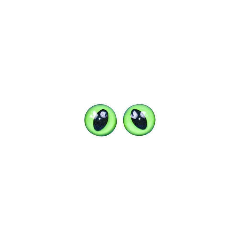 Ojos de gato verdes 12mm 6u 8902800 RAYHER CENTROARTESANO