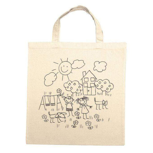 Rayher bolsa algodon decorada 42x38 38818505 RAYHER CENTROARTESANO