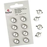 Rayher brads redondo 8mm 16ud 7857837 stras cristal RAYHER CENTROARTESANO