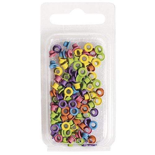 Rayher Easy eyelets redondo 8mm 50ud 60028999 colores vivos RAYHER CENTROARTESANO