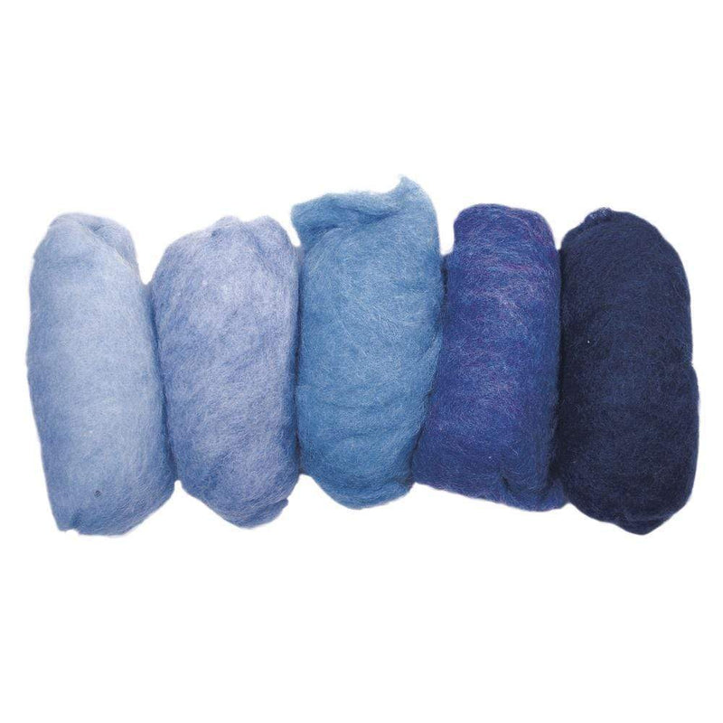 Rayher lana para fieltro azules 5363400 RAYHER CENTROARTESANO