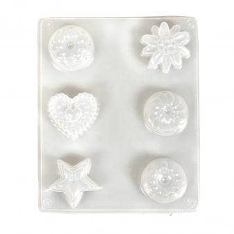 Rayher molde de tartitas 6 diferentes modelos 36101000 RAYHER CENTROARTESANO