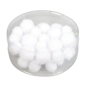 Rayher pompones 1.5-2cm 76009000 blanco irisado RAYHER CENTROARTESANO