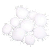 Rayher pompones 1.5-2cm 76009000 blanco irisado RAYHER CENTROARTESANO
