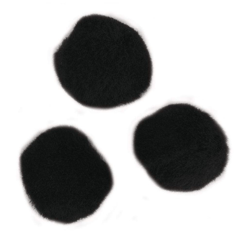 Rayher pompones 15mm negro RAYHER CENTROARTESANO
