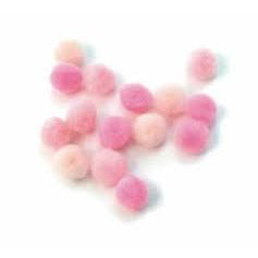 Rayher pompones 15mm rosas varios 7614000 RAYHER CENTROARTESANO