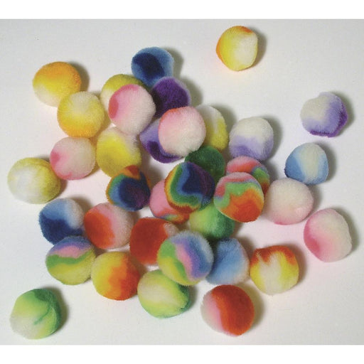 Rayher pompones 25mm arco iris 7651749 RAYHER CENTROARTESANO