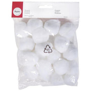 Rayher pompones 38mm blancos RAYHER CENTROARTESANO