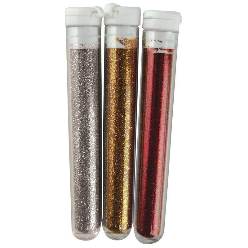 Rayher purpurina 3x3gr oro/plata/rojo 3940000 RAYHER CENTROARTESANO