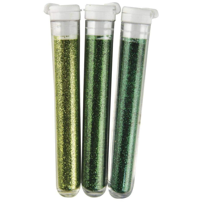 Rayher purpurina 3x3gr verdes 3940400 RAYHER CENTROARTESANO