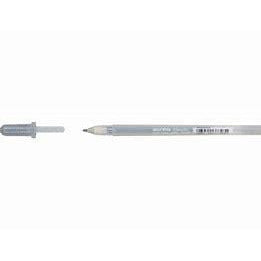 Gelly roll metalico 0.4mm plata SAKURA CENTROARTESANO