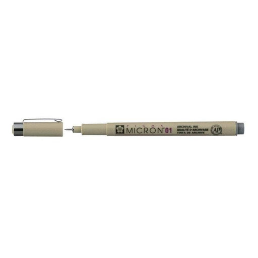 Sakura Pigma Micron 01 gris OSCURO SAKURA CENTROARTESANO