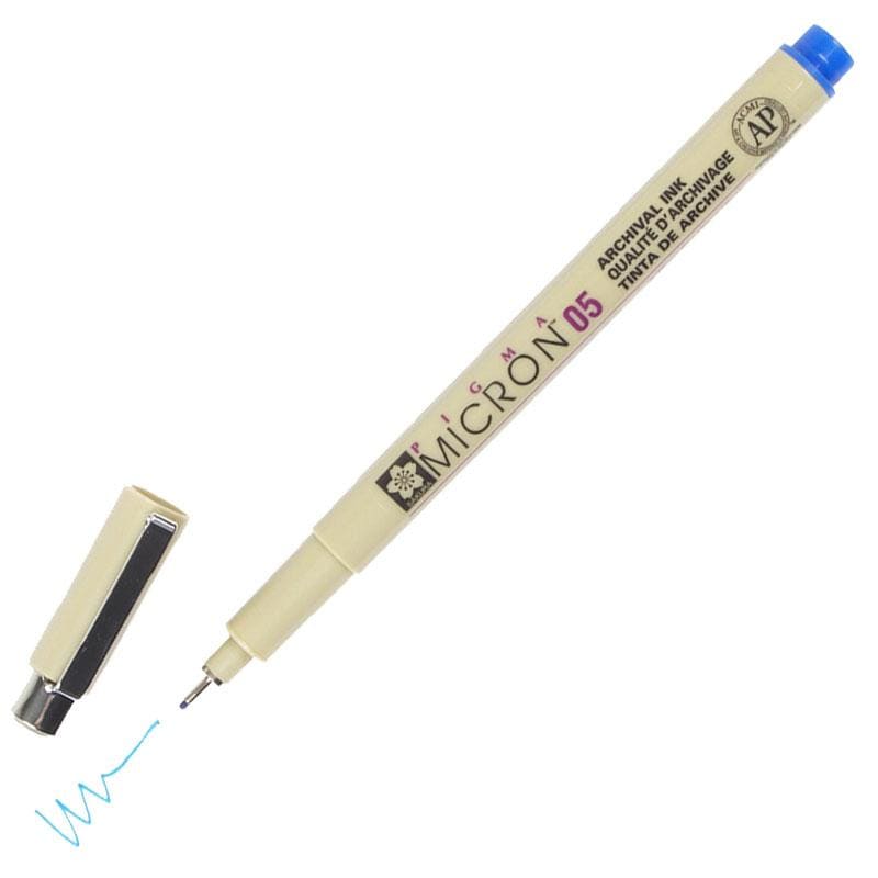 Sakura Pigma Micron 05 azul SAKURA CENTROARTESANO