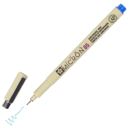 Sakura Pigma Micron 05 azul SAKURA CENTROARTESANO