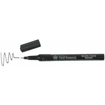 Sakura marqueur permanent calligraphie tactile 1,8 mm XPSKC49 noir