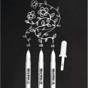 Zentangle tiles negro SAKURA CENTROARTESANO