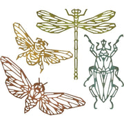 Sizzix Thinlits Tim Holtz 4 troqueles 664180 Insectos SIZZIX CENTROARTESANO