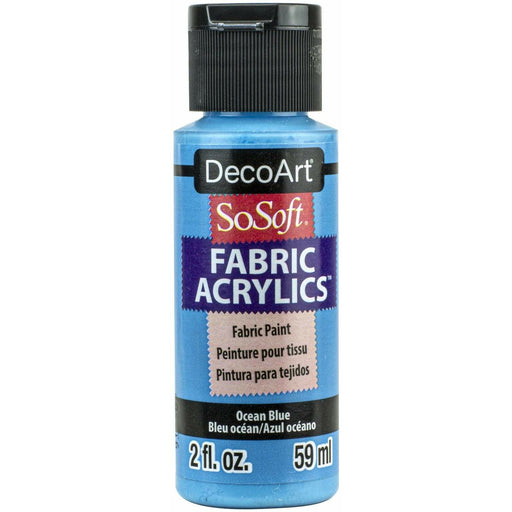 Pintura tela sosoft 59ml DSS086 ocean bleu SOSOFT CENTROARTESANO