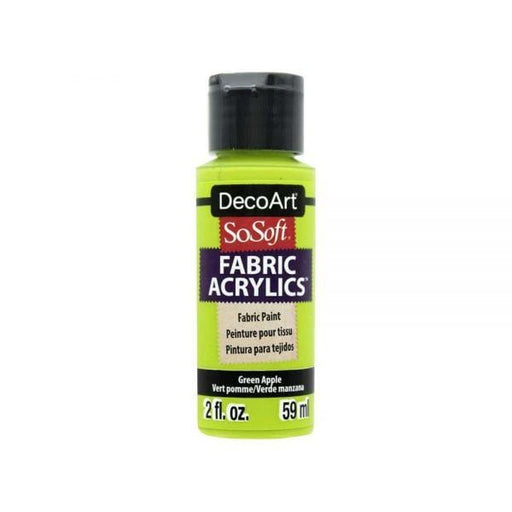 Pintura tela sosoft 59ml DSS75 verde manzana SOSOFT CENTROARTESANO