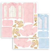 Stamperia 3D paper kit SBP0P11 Day Dream STAMPERIA CENTROARTESANO
