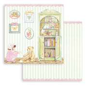 Stamperia block paper 10 hojas 8X8 SBBS55 Daydream STAMPERIA CENTROARTESANO