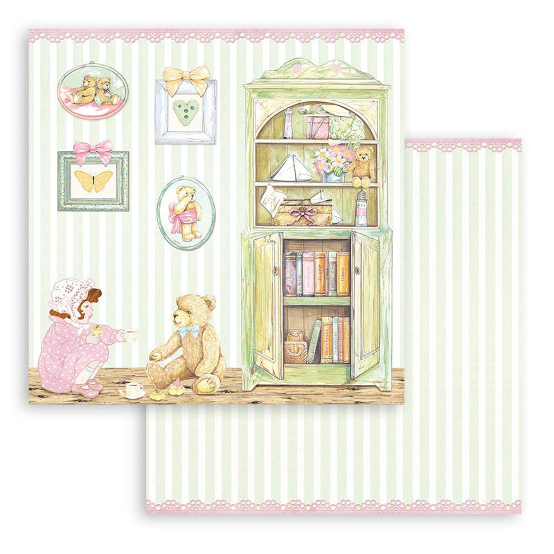 Stamperia block paper 10 hojas 8X8 SBBS55 Daydream STAMPERIA CENTROARTESANO