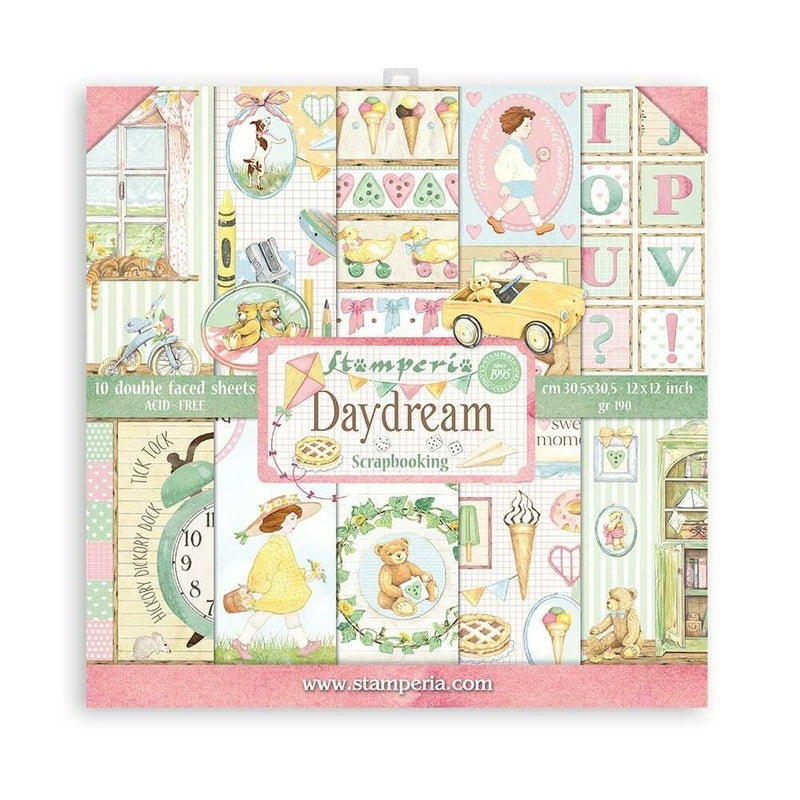 Stamperia block paper 10 hojas SBBL103 Day dream STAMPERIA CENTROARTESANO