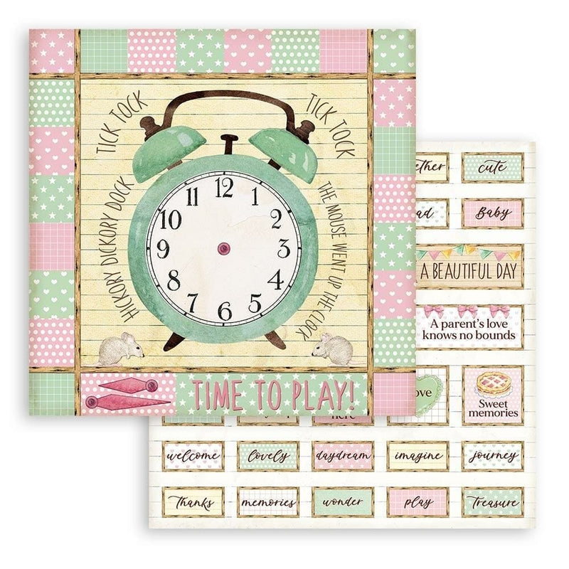 Stamperia block paper 10 hojas SBBL103 Day dream STAMPERIA CENTROARTESANO