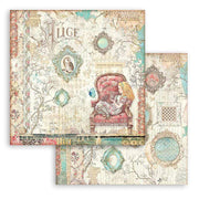 Stamperia block paper 10 hojas SBBL93 Alice Through the looking glass STAMPERIA CENTROARTESANO