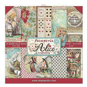 Stamperia block paper 10 hojas SBBL93 Alice Through the looking glass STAMPERIA CENTROARTESANO