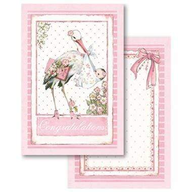 Stamperia block paper 24 hojas SBBPC05 11.4x16.5 baby girl STAMPERIA CENTROARTESANO