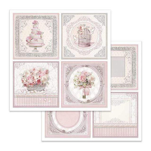 Stamperia papel scrap SBB626 Wending cards STAMPERIA CENTROARTESANO