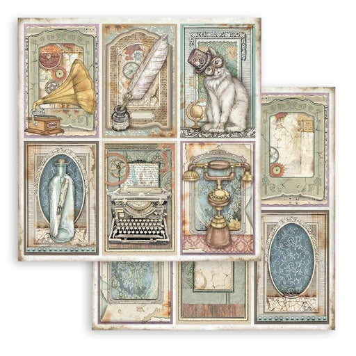 Stamperia papel scrap SBB839 lady vagabond cards STAMPERIA CENTROARTESANO