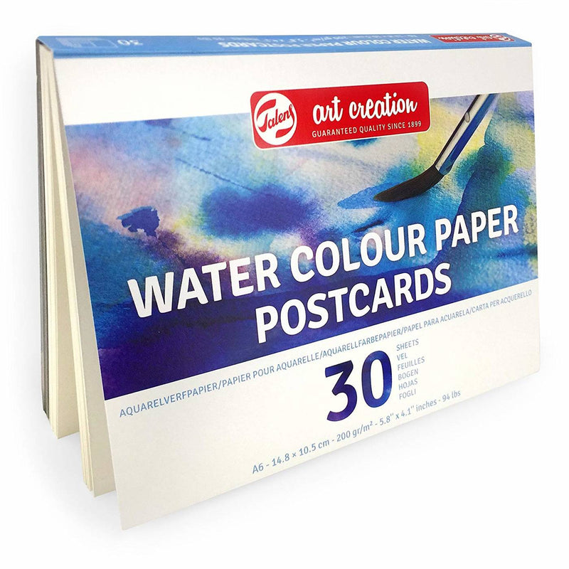 Art Creation Postales en papel de acuarela 30 hojas TALENS Oferta CENTROARTESANO