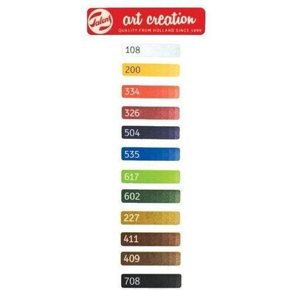 Talens estuche 12x12ml acuarela TALENS Oferta CENTROARTESANO