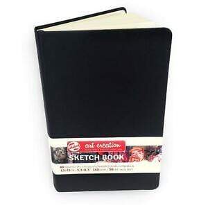 Carnet de croquis Art creation Talens 140gr 13x21cmcm noir sans acide