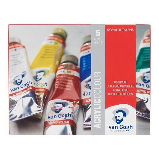 Talens estuche acrilicos Van Gogh 5x40ml 22820511 TALENS CENTROARTESANO