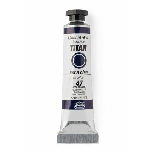 Oleo titan 200ml n║56 azul ultramar oscuro TITAN Oferta CENTROARTESANO