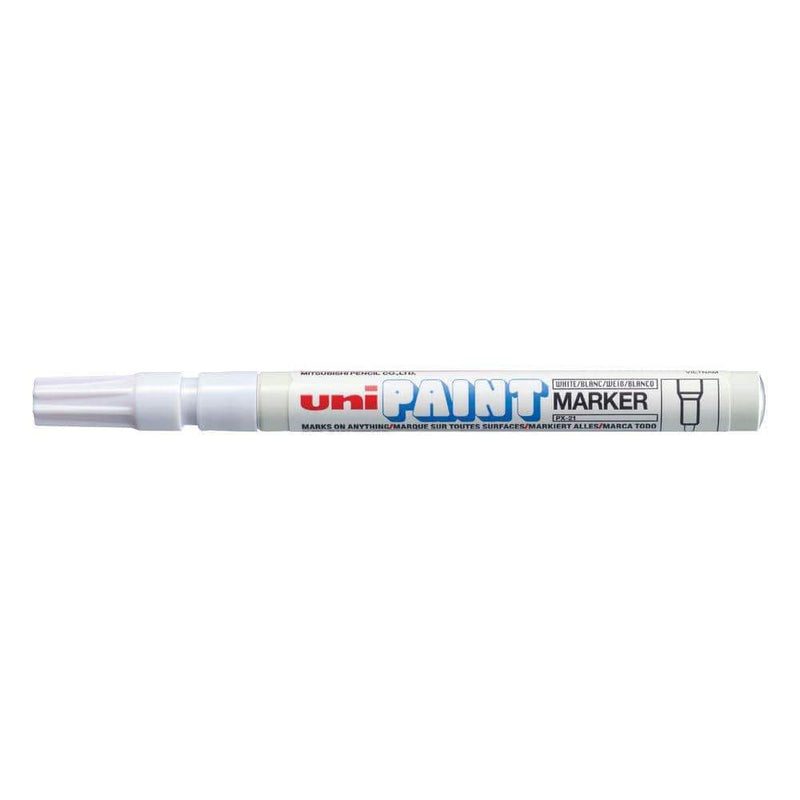 Uni paint fino PX-21 0.8-1.2mm blanco