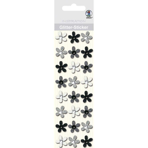 ursus stickers flor 09 negro URSUS CENTROARTESANO