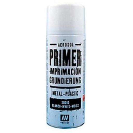 Imprimacion spray 400ml blanco 010 VA28010 VALLEJO CENTROARTESANO